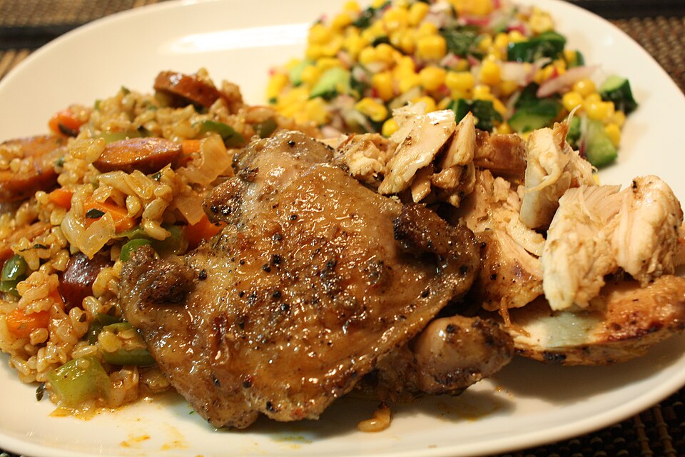 [BAR-SAL-CORN-CHICKEN] Corn Chicken Salad